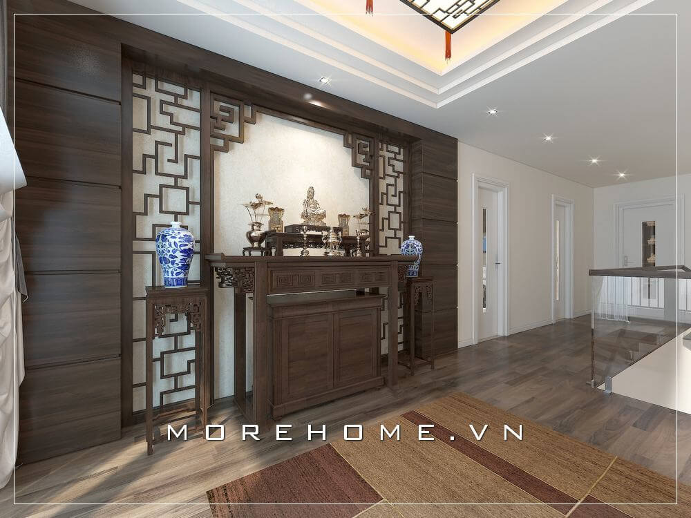 Bàn thờ gỗ hiện đại